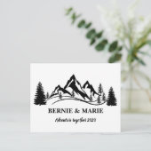 CARTE POSTALE AVENTURE PERSONNALISÉE SUR MESURE ENSEMBLE (Debout devant)