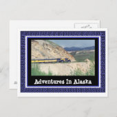 Carte Postale Aventures en Alaska (Devant / Derrière)