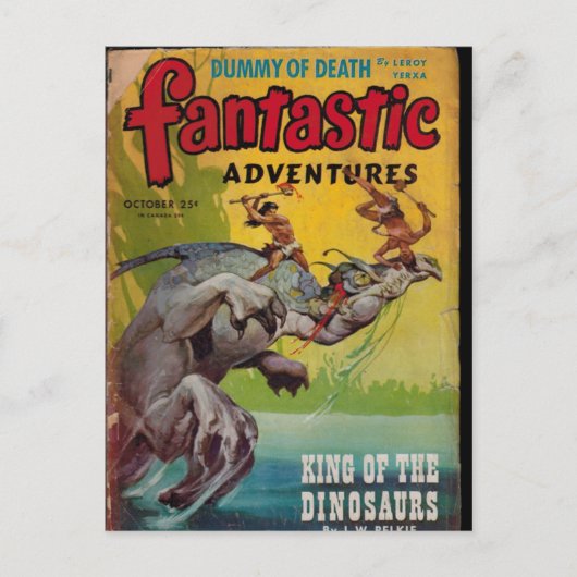 Carte Postale Aventures fantastiques 17 (Devant)