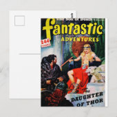 Carte Postale Aventures fantastiques 17 (Devant / Derrière)