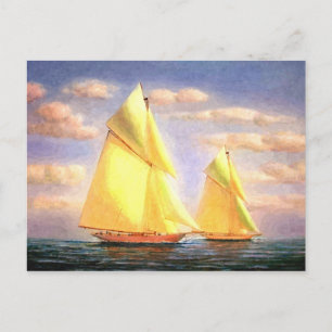 Carte Postale Aventures nautiques