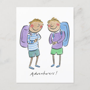 Carte Postale Aventurier