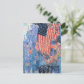 Carte Postale Avenue dans la pluie par Frederick Childe Hassam (Debout devant)