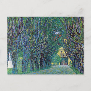 Carte Postale Avenue In Schloss Kammer Park par Gustav Klimt