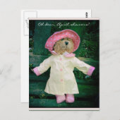 Carte Postale Averses d'avril (Devant / Derrière)