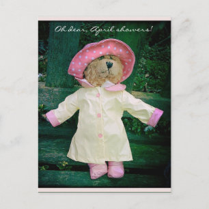 Carte Postale Averses d'avril