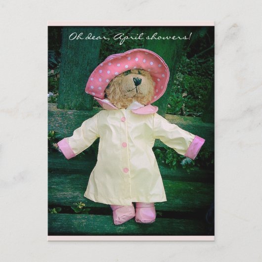 Carte Postale Averses d'avril (Devant)