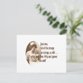 Carte Postale Avertissement Adelaide Crapsey (Debout devant)