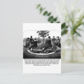 Carte Postale Avertissement du Dessous de verre à rouleaux (Debout devant)