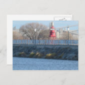 Carte Postale Avertissement du navire (Devant / Derrière)