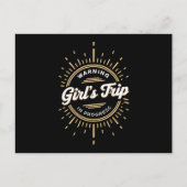 Carte Postale Avertissement Voyage en cours Vacances d'été (Devant)