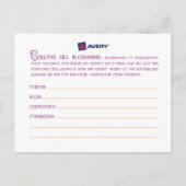 Carte postale Avery SocialLuxe (Dos)