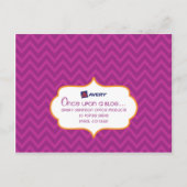 Carte postale Avery SocialLuxe (Devant)