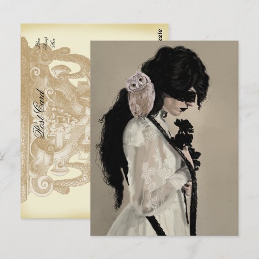 Carte Postale Aveugle (Devant / Derrière)