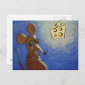 Carte Postale aveuglé par elle (Devant / Derrière)