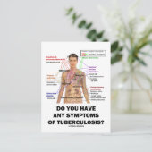 Carte Postale Avez-Vous Des Symptômes De Tuberculose ? (Debout devant)
