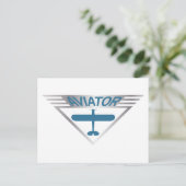 Carte Postale Aviateur (Debout devant)