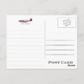 Carte Postale Aviateurs de Tuskegee 1940-1946 WW II (Dos)