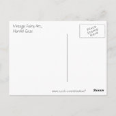 Carte Postale Aviateurs de Vintage (Dos)