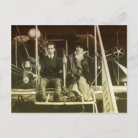 Carte Postale Aviation vintage (Devant)