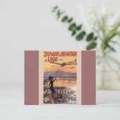 Carte Postale Aviation vintage (Debout devant)