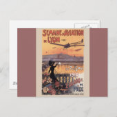 Carte Postale Aviation vintage (Devant / Derrière)