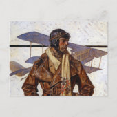 Carte Postale Aviator, 1917 par Joseph Christian Leyendecker (Devant)