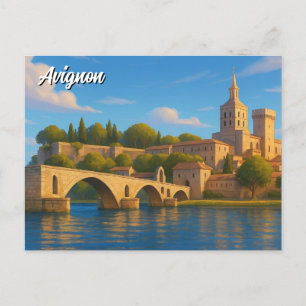 Carte Postale Avignon France Palais des Papes