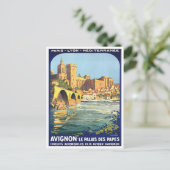Carte Postale Avignon France voyage vintage (Debout devant)