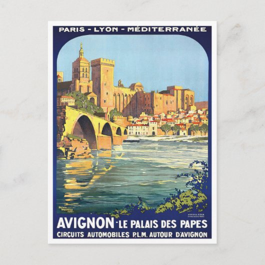 Carte Postale Avignon France voyage vintage (Devant)