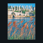 Carte Postale Avignon Photo Vintage<br><div class="desc">Avignon est une ville du Sud de la France,  située au confluent du Rhône et de la Durance. Elle est le chef-lieu de l'arrondissement d'Avignon et du département du Vaucluse,  au nord-ouest de la région Provence-Alpes-Côte d'Azur,  ainsi que le siège du conseil du Grand Avignon.</div>