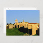 Carte Postale Avila Espagne (Devant / Derrière)