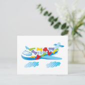 Carte postale "Avion" (Debout devant)