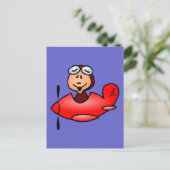 Carte Postale Avion (Debout devant)
