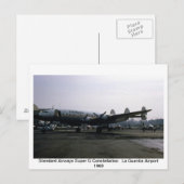 Carte postale avion (Devant / Derrière)