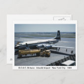 Carte postale avion (Devant / Derrière)