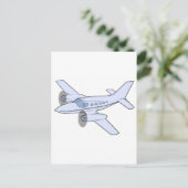 Carte Postale Avion (Debout devant)