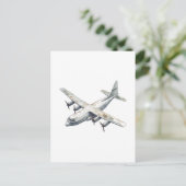 Carte Postale Avion (Debout devant)