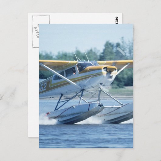 Carte Postale Avion (Devant / Derrière)