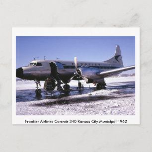 Carte postale avion