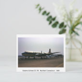 Carte postale avion (Debout devant)