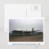 Carte postale avion (Devant / Derrière)