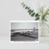 Carte postale avion (Debout devant)