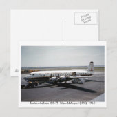 Carte postale avion (Devant / Derrière)