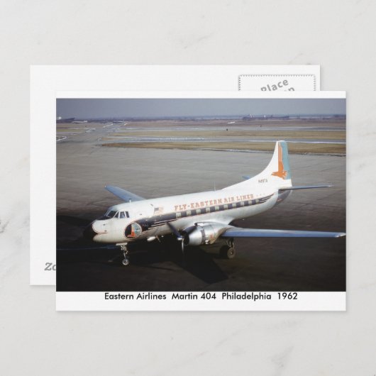 Carte postale avion (Devant / Derrière)