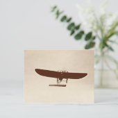 Carte Postale Avion ancien (Debout devant)