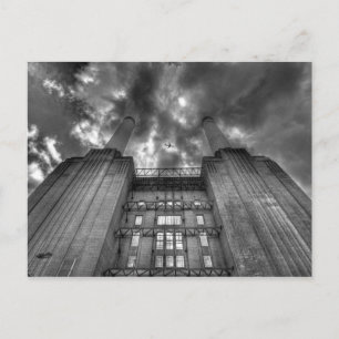 Carte Postale Avion au-dessus de Battersea Power Station, Londre