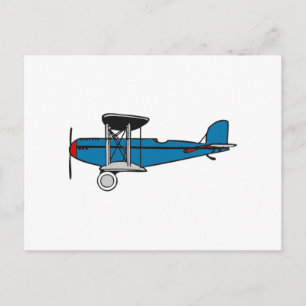 Carte Postale Avion Biavion