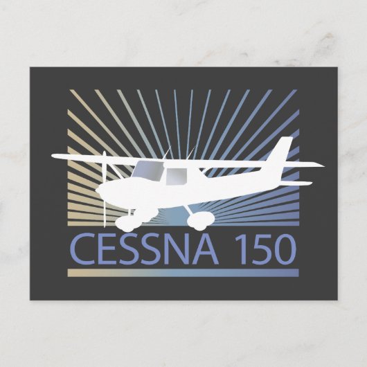 Carte Postale Avion Cessna 150 (Devant)