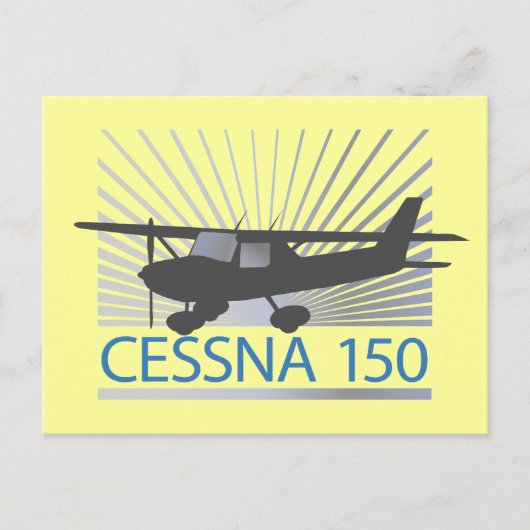 Carte Postale Avion Cessna 150 (Devant)